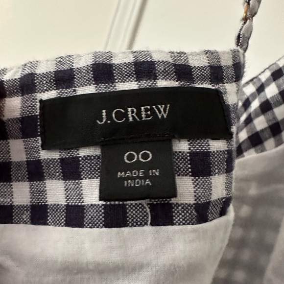 J.crew linen gingham jumpsuit - Picture 8 of 9